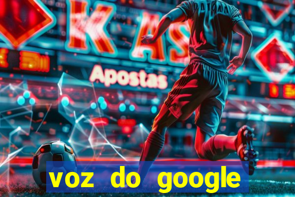 voz do google tradutor homem